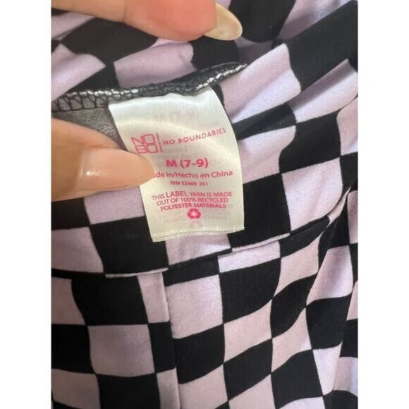 NWOT No Boundaries High Rise Pull On Flare Pants Size 7 Junior - Picture 3 of 3